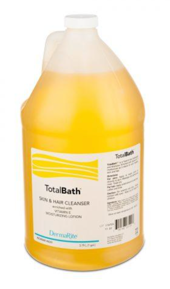 TOTAL BATH Soap, Full Body & Shampoo, 1 Gallon