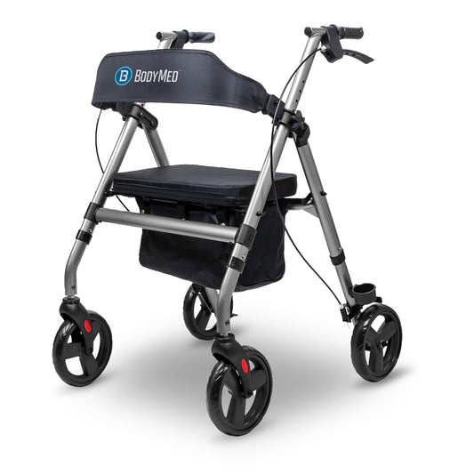 Rollator with 8" Wheels
