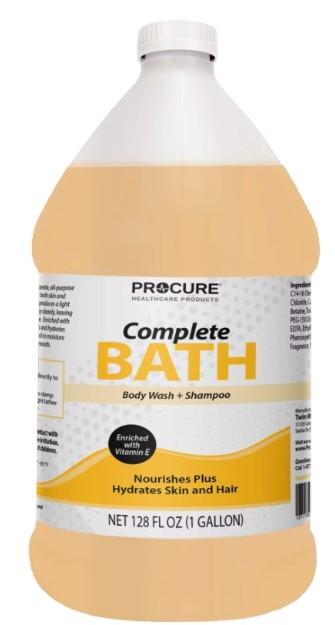 ProCure Complete Bath Soap Full Body & Shampoo Gallon